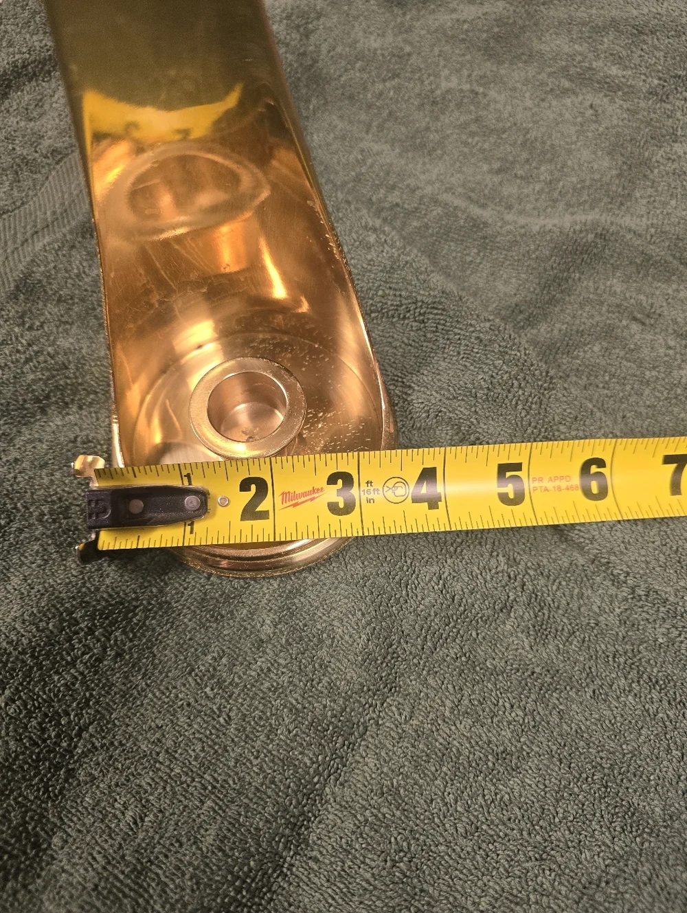 Brass Candle Stick Holder - Picture 12 of 13
